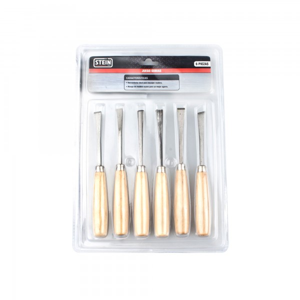 Gubias stein  6 pc.