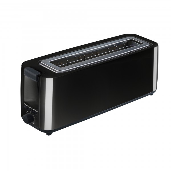 Tostadora plastico 2pc.900w.grande negra