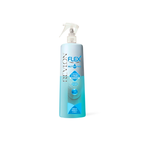 Revlon flex 2 fases sin aclarado 400ml