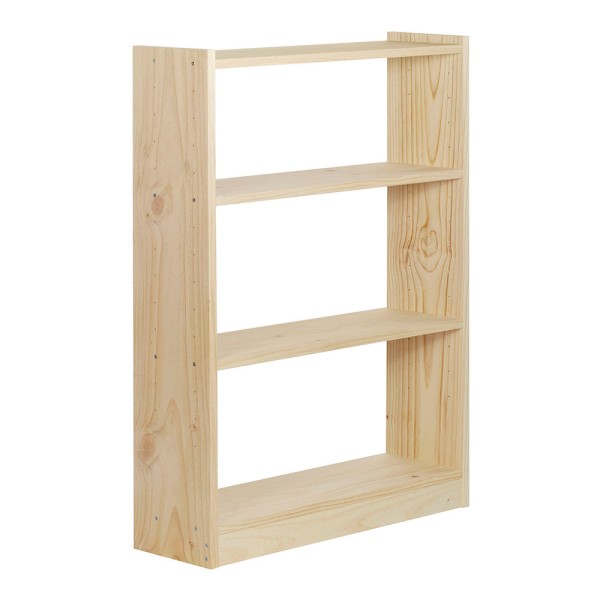 Estanteria gala 4 baldas madera de 79,6 x 25 x 120,7 cm