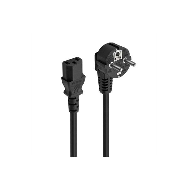 Ewent cable alimentación 1,8m (iec320 to c13)