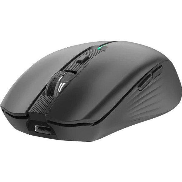 Coolbox gaming ratón  w01 1600dpi inalámbrico negr
