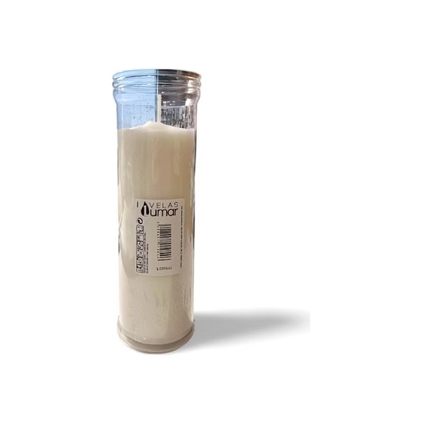 Vela lumar blanca