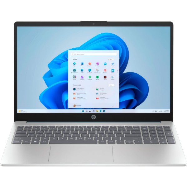 Hp laptop 15-fd0343ns azul / 15.6" full hd / intel® core™ i3 / 8 gb ddr4 / 512 gb ssd pcie nvme m.2 / windows 11 home