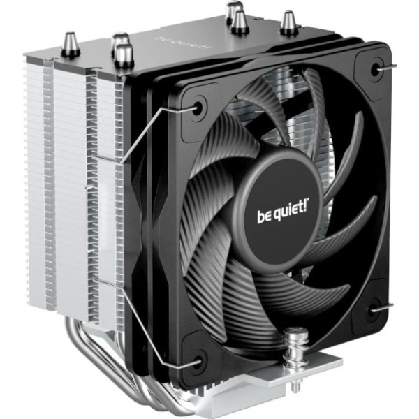 Be quiet! ventilador pure rock slim 3 10 cm plata