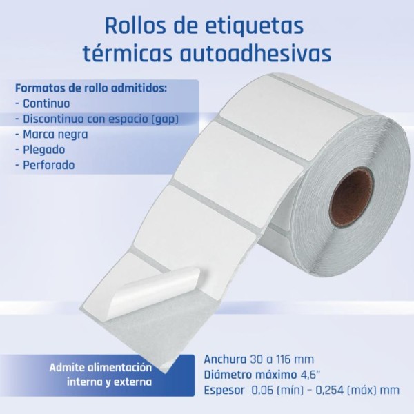 Iggual impresora etiquetas envíos 4x6 usb+bluetoot