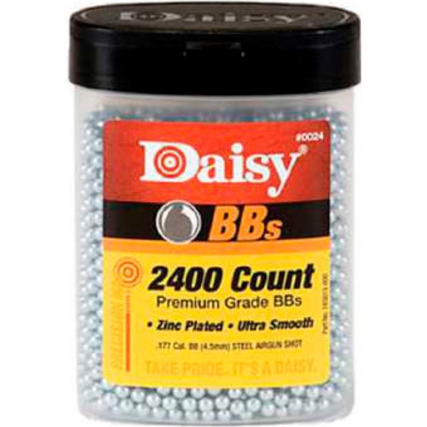 Bolas de acero premium grade bb calibre 4,5 mm (.177) bote 2400 uds